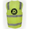 JB's Hi Vis (D+N) Zip Safety Vest Thumbnail