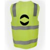 JB's Hi Vis (D+N) Zip Safety Vest Thumbnail