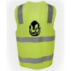 JB's Hi Vis (D+N) Zip Safety Vest Thumbnail