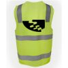 JB's Hi Vis (D+N) Zip Safety Vest Thumbnail