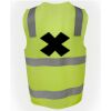 JB's Hi Vis (D+N) Zip Safety Vest Thumbnail