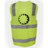 JB's Hi Vis (D+N) Zip Safety Vest Thumbnail