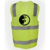 JB's Hi Vis (D+N) Zip Safety Vest Thumbnail