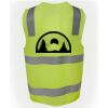 JB's Hi Vis (D+N) Zip Safety Vest Thumbnail