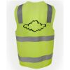 JB's Hi Vis (D+N) Zip Safety Vest Thumbnail