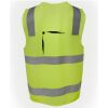 JB's Hi Vis (D+N) Zip Safety Vest Thumbnail