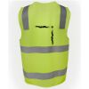 JB's Hi Vis (D+N) Zip Safety Vest Thumbnail