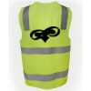 JB's Hi Vis (D+N) Zip Safety Vest Thumbnail
