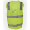 JB's Hi Vis (D+N) Zip Safety Vest Thumbnail
