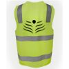 JB's Hi Vis (D+N) Zip Safety Vest Thumbnail