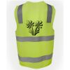 JB's Hi Vis (D+N) Zip Safety Vest Thumbnail