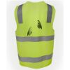 JB's Hi Vis (D+N) Zip Safety Vest Thumbnail