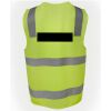 JB's Hi Vis (D+N) Zip Safety Vest Thumbnail