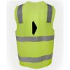JB's Hi Vis (D+N) Zip Safety Vest Thumbnail