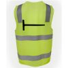 JB's Hi Vis (D+N) Zip Safety Vest Thumbnail