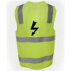 JB's Hi Vis (D+N) Zip Safety Vest Thumbnail