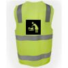 JB's Hi Vis (D+N) Zip Safety Vest Thumbnail