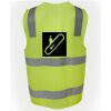 JB's Hi Vis (D+N) Zip Safety Vest Thumbnail