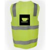 JB's Hi Vis (D+N) Zip Safety Vest Thumbnail