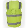 JB's Hi Vis (D+N) Zip Safety Vest Thumbnail