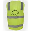 JB's Hi Vis (D+N) Zip Safety Vest Thumbnail