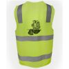 JB's Hi Vis (D+N) Zip Safety Vest Thumbnail