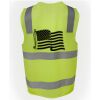 JB's Hi Vis (D+N) Zip Safety Vest Thumbnail