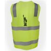JB's Hi Vis (D+N) Zip Safety Vest Thumbnail