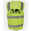 JB's Hi Vis (D+N) Zip Safety Vest Thumbnail