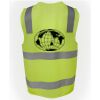 JB's Hi Vis (D+N) Zip Safety Vest Thumbnail