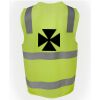 JB's Hi Vis (D+N) Zip Safety Vest Thumbnail