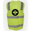 JB's Hi Vis (D+N) Zip Safety Vest Thumbnail