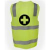 JB's Hi Vis (D+N) Zip Safety Vest Thumbnail