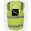 JB's Hi Vis (D+N) Zip Safety Vest Thumbnail
