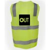 JB's Hi Vis (D+N) Zip Safety Vest Thumbnail