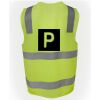 JB's Hi Vis (D+N) Zip Safety Vest Thumbnail