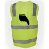JB's Hi Vis (D+N) Zip Safety Vest Thumbnail