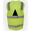 JB's Hi Vis (D+N) Zip Safety Vest Thumbnail