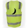 JB's Hi Vis (D+N) Zip Safety Vest Thumbnail