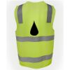 JB's Hi Vis (D+N) Zip Safety Vest Thumbnail