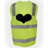 JB's Hi Vis (D+N) Zip Safety Vest Thumbnail