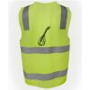 JB's Hi Vis (D+N) Zip Safety Vest Thumbnail