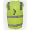 JB's Hi Vis (D+N) Zip Safety Vest Thumbnail