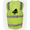 JB's Hi Vis (D+N) Zip Safety Vest Thumbnail