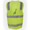 JB's Hi Vis (D+N) Zip Safety Vest Thumbnail