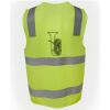 JB's Hi Vis (D+N) Zip Safety Vest Thumbnail