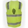 JB's Hi Vis (D+N) Zip Safety Vest Thumbnail