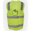JB's Hi Vis (D+N) Zip Safety Vest Thumbnail