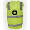 JB's Hi Vis (D+N) Zip Safety Vest Thumbnail