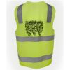 JB's Hi Vis (D+N) Zip Safety Vest Thumbnail